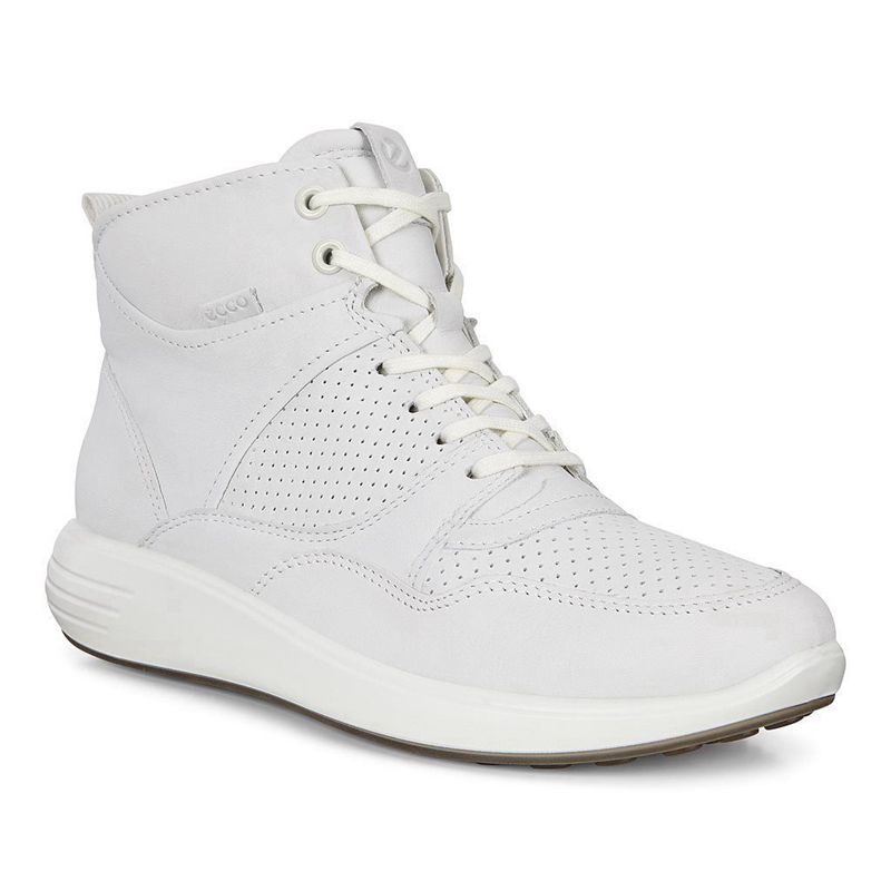 Women Boots Ecco Soft 7 Runner W - Sneakers White - India VPYORD704
